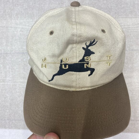 Vintage Hunting Baseball Cap Adjustable Hat Embroidered Signature Snap Back - Picture 6 of 10